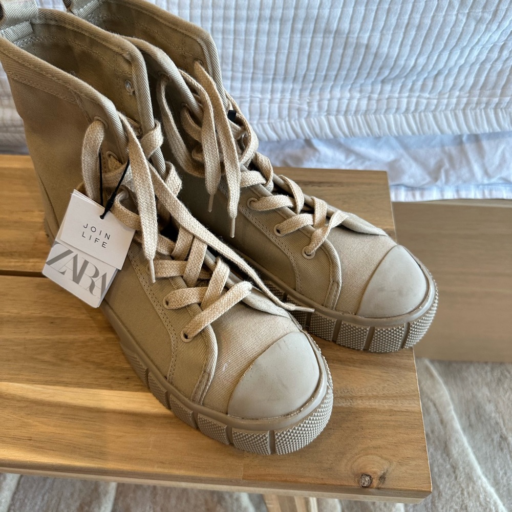 Zara Converse Style Shoes